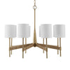 Uttermost Home Decor Uttermost Lautoka Rattan 8 Light Chandelier