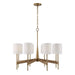 Uttermost Home Decor Uttermost Lautoka Rattan 8 Light Chandelier