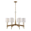 Uttermost Home Decor Uttermost Lautoka Rattan 8 Light Chandelier