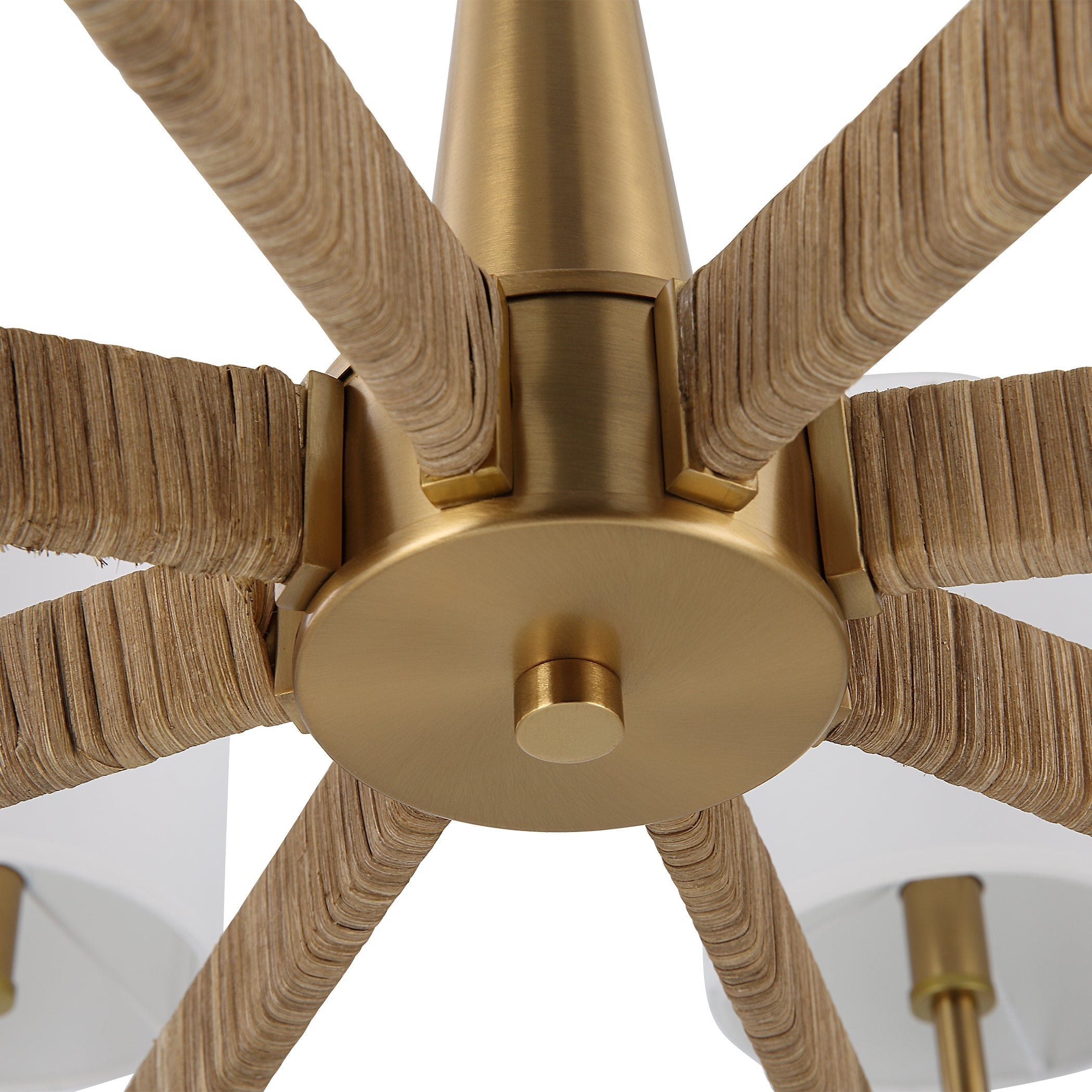 Uttermost Home Uttermost Lautoka Rattan 8 Light Chandelier