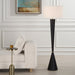 Uttermost Lighting Uttermost Layla Black Tapered Floor Lamp