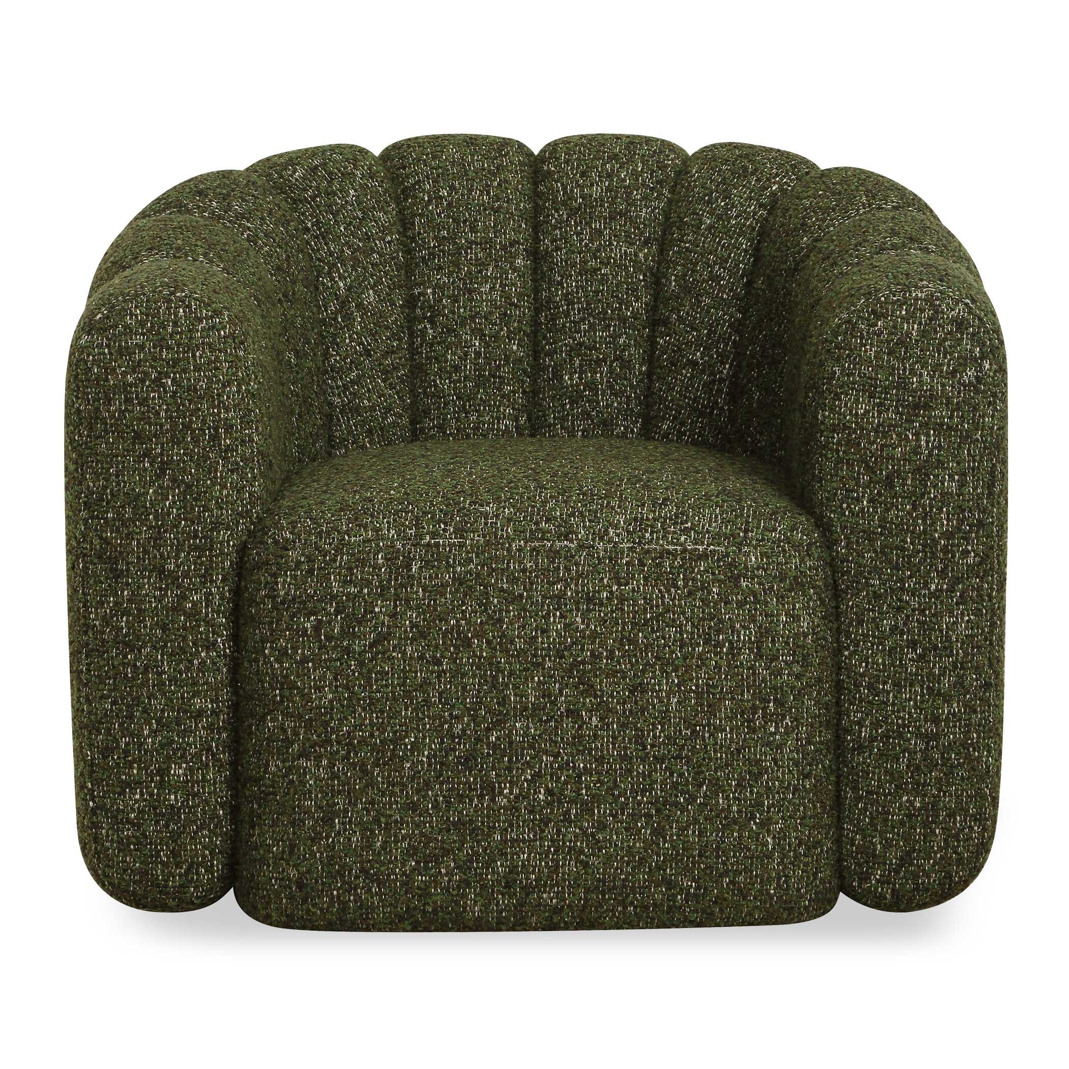 Uttermost Furniture Uttermost Lenoir Upholstered Green Swivel Chair