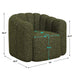 Uttermost Furniture Uttermost Lenoir Upholstered Green Swivel Chair