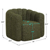 Uttermost Furniture Uttermost Lenoir Upholstered Green Swivel Chair