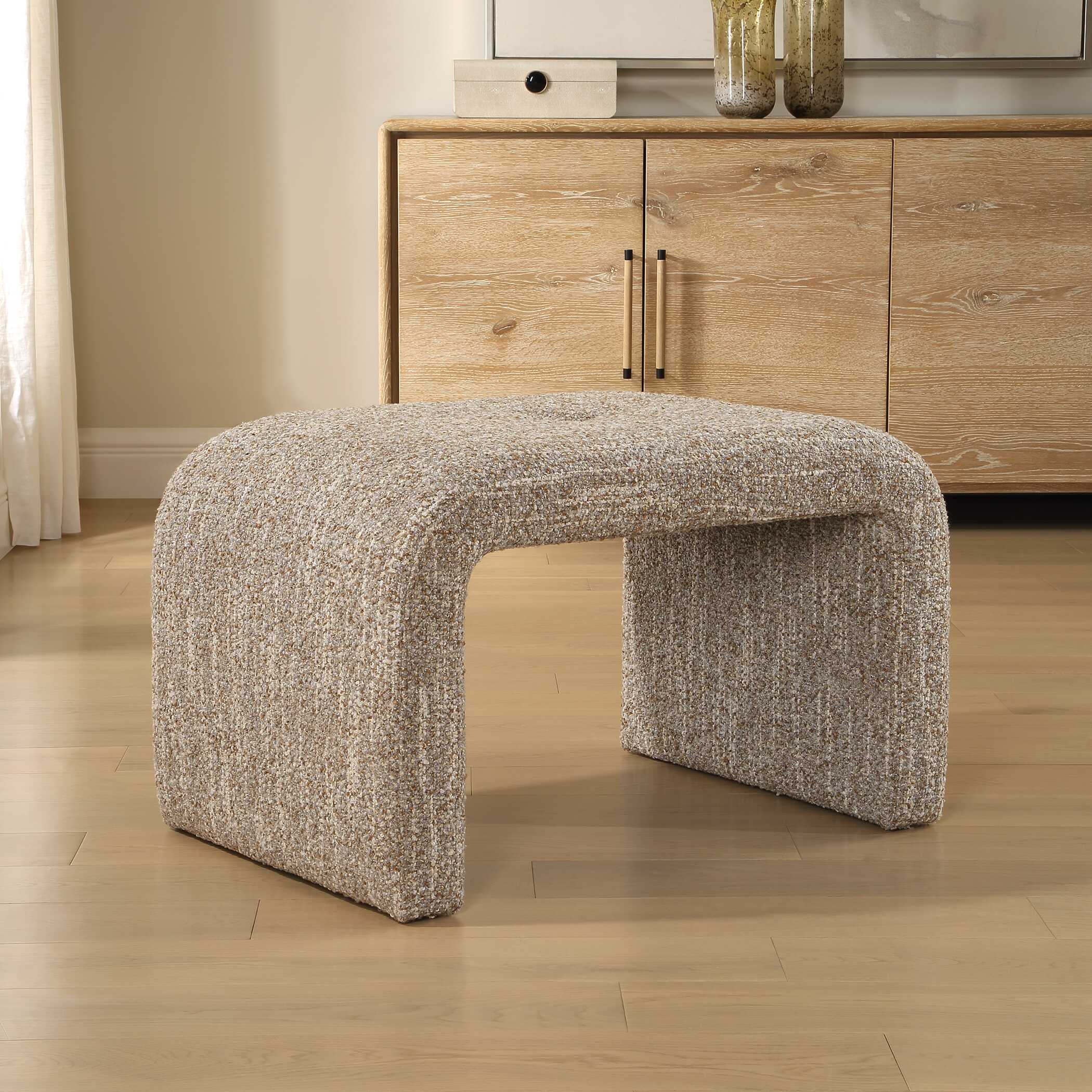 Uttermost Uttermost Leora Upholstered Modern Small Bench