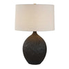 Uttermost Uttermost Levee Satin Black Table Lamp