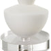 Uttermost Home Uttermost Lido White Stone Candleholders, Set/2