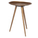 Uttermost Furniture Uttermost Lily Pad Antique Brass Accent Table