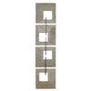 Uttermost Home Uttermost Linked Champagne Metal Wall Decor