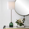 Uttermost Lighting Uttermost Lois Green Glass Buffet Lamp