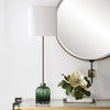 Uttermost Lighting Uttermost Lois Green Glass Buffet Lamp