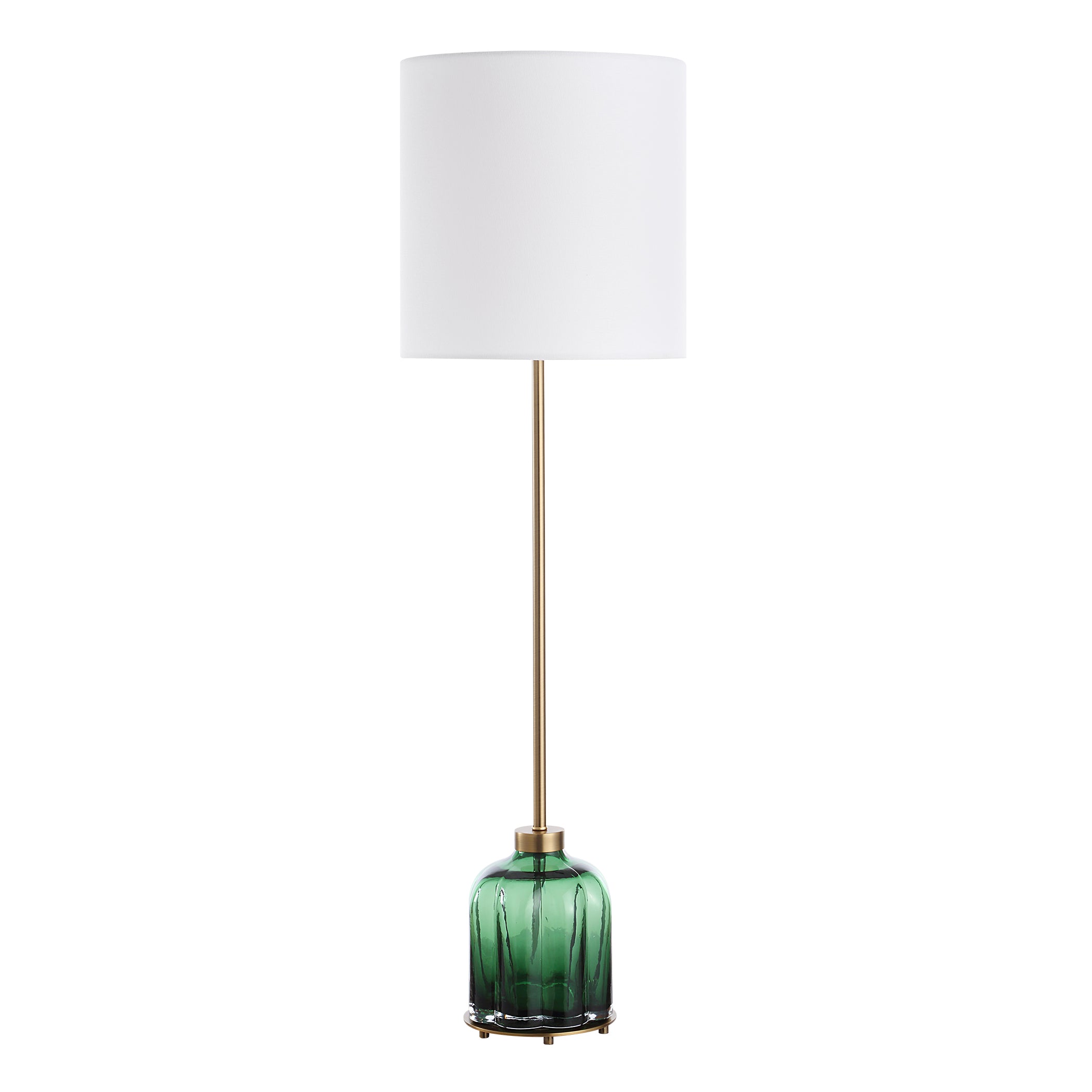 Uttermost Lighting Uttermost Lois Green Glass Buffet Lamp