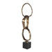 Uttermost Home Decor Uttermost Loopform Brass Ring Sculpture
