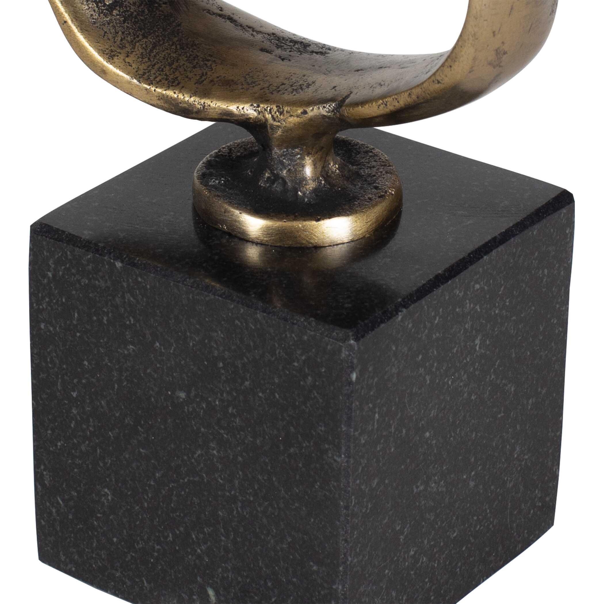 Uttermost Home Decor Uttermost Loopform Brass Ring Sculpture