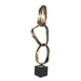 Uttermost Home Decor Uttermost Loopform Brass Ring Sculpture