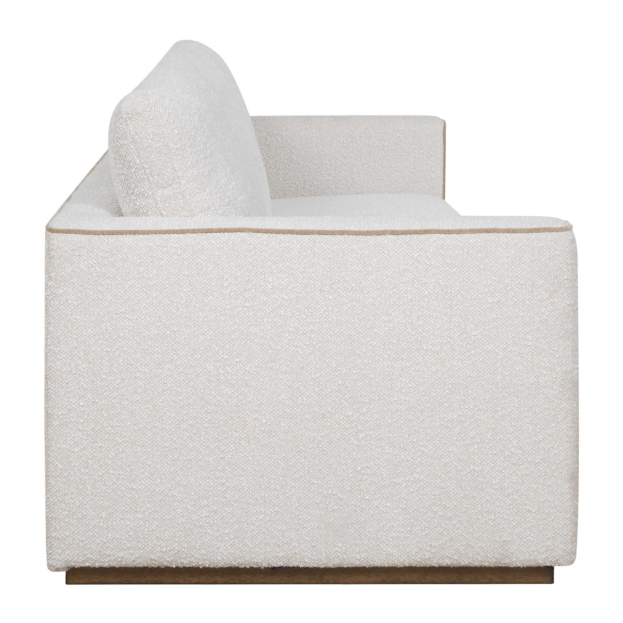 Uttermost Furniture Uttermost Lorien Cream Boucle Sofa
