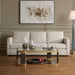 Uttermost Furniture Uttermost Lorien Cream Boucle Sofa