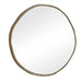 Uttermost Home Decor Uttermost Lowen Round Brass Mirror