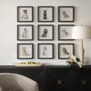 Uttermost Home Decor Uttermost Loyal Companion Framed Dog Prints, S/9