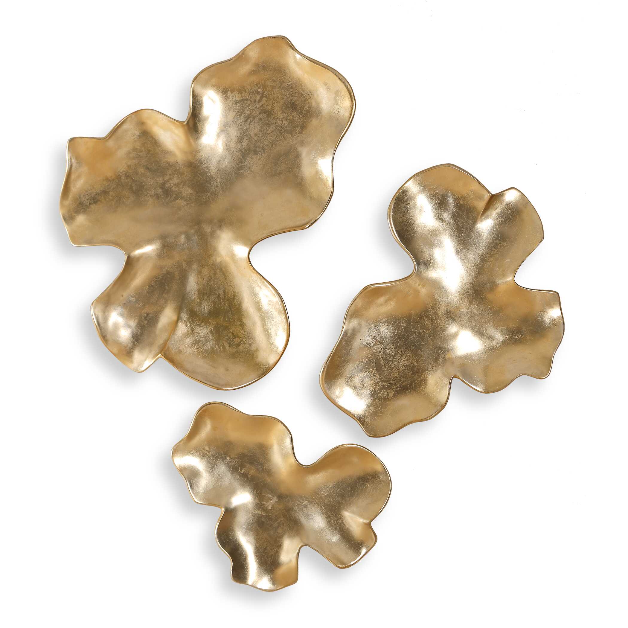 Uttermost Home Decor Uttermost Lumina Gold Wall Decor, S/3