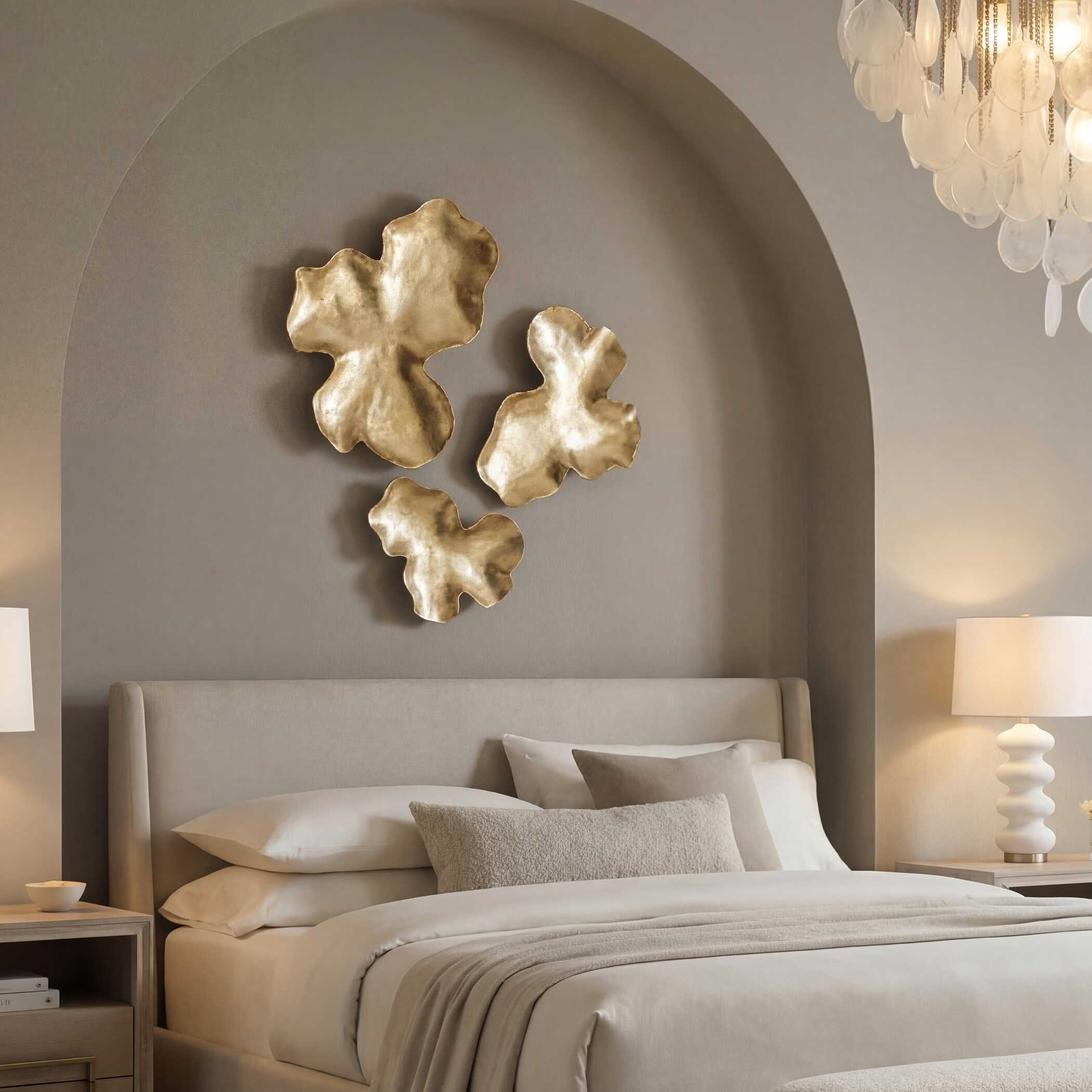 Uttermost Home Decor Uttermost Lumina Gold Wall Decor, S/3