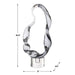 Uttermost Home Decor Uttermost Luminous Twist Sculpture - CLOSEOUT