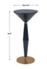 Uttermost Furniture Uttermost Luster Navy Blue Accent Table