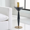 Uttermost Furniture Uttermost Luster Navy Blue Accent Table