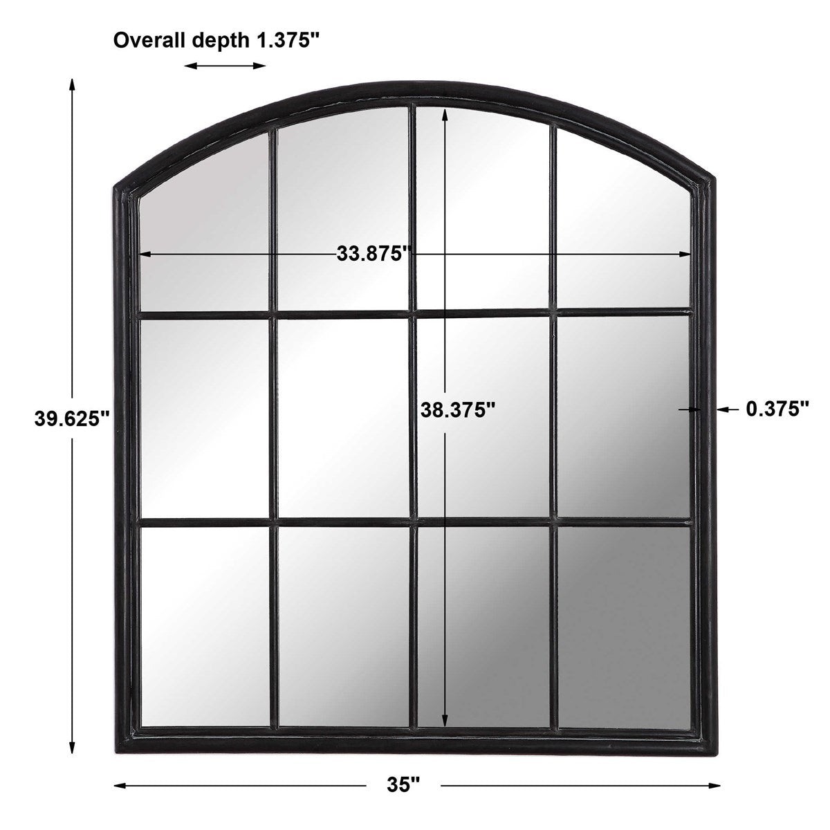 Uttermost Home Oversize - Rate to be Quoted Uttermost Lyda Arch Mirror