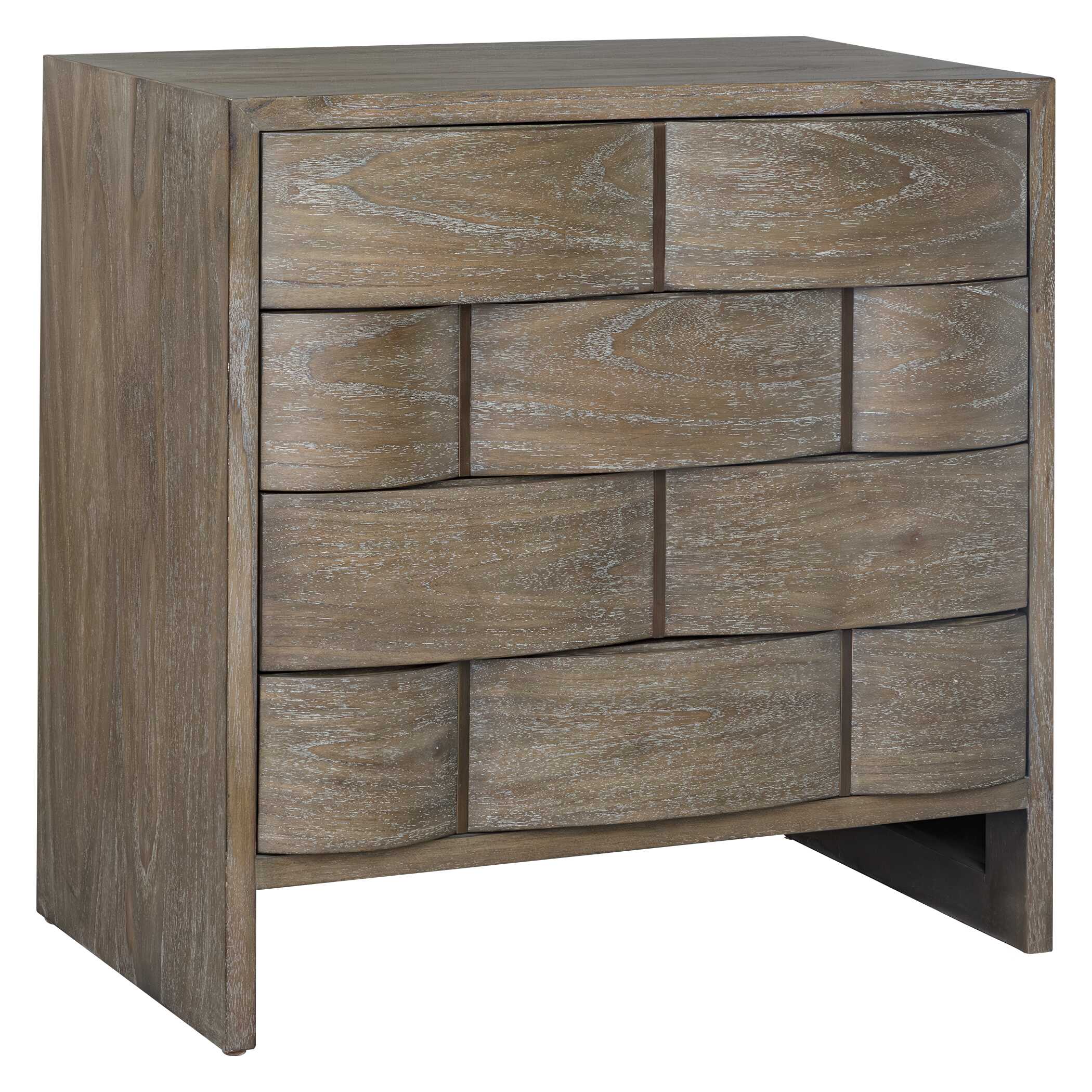 Uttermost Furniture Uttermost Lydon 4 Drawer Brown Finish Chest