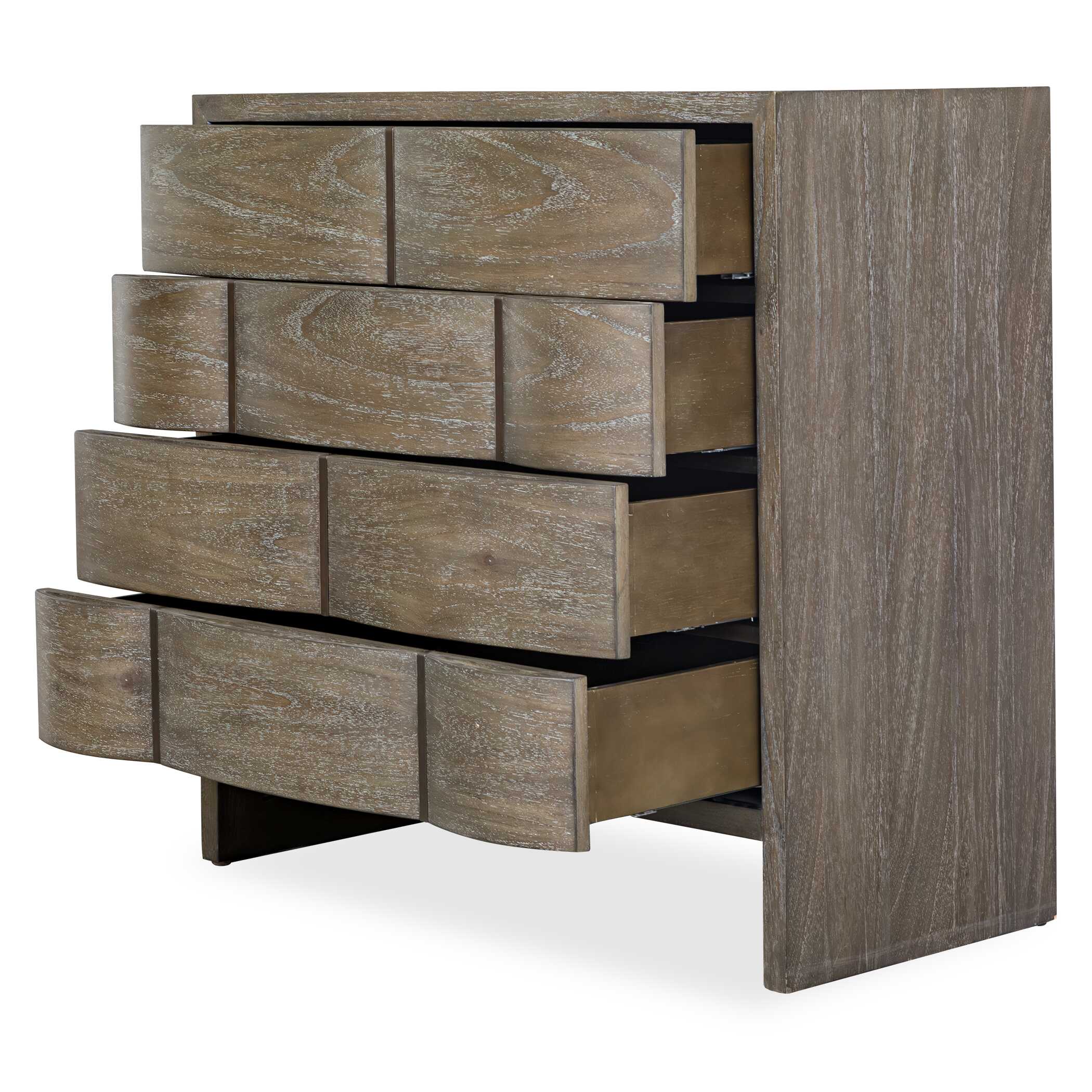 Uttermost Furniture Uttermost Lydon 4 Drawer Brown Finish Chest