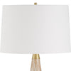 Uttermost Lighting Uttermost Lyra White & Gold Table Lamp