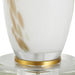Uttermost Lighting Uttermost Lyra White & Gold Table Lamp