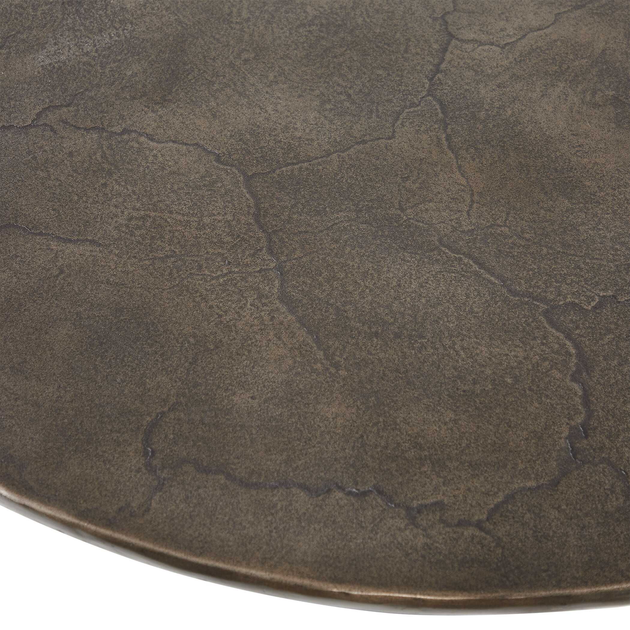 Uttermost Furniture Uttermost Madrone Indoor-Outdoor Bronze Bistro Table
