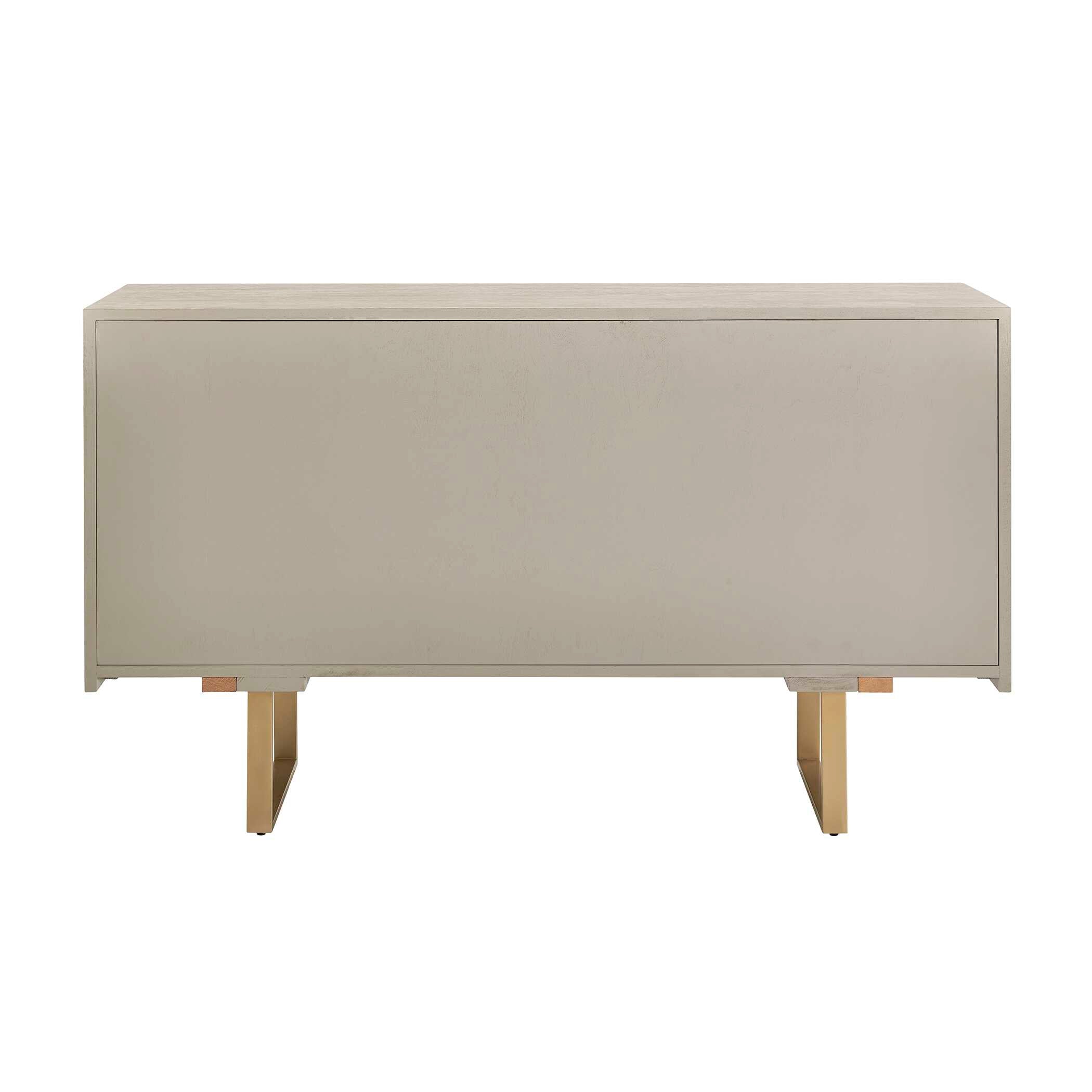 Uttermost Furniture Uttermost Maeva 3 Door Light Wood Cabinet