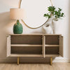 Uttermost Furniture Uttermost Maeva 3 Door Light Wood Cabinet