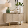 Uttermost Furniture Uttermost Maeva 3 Door Light Wood Cabinet