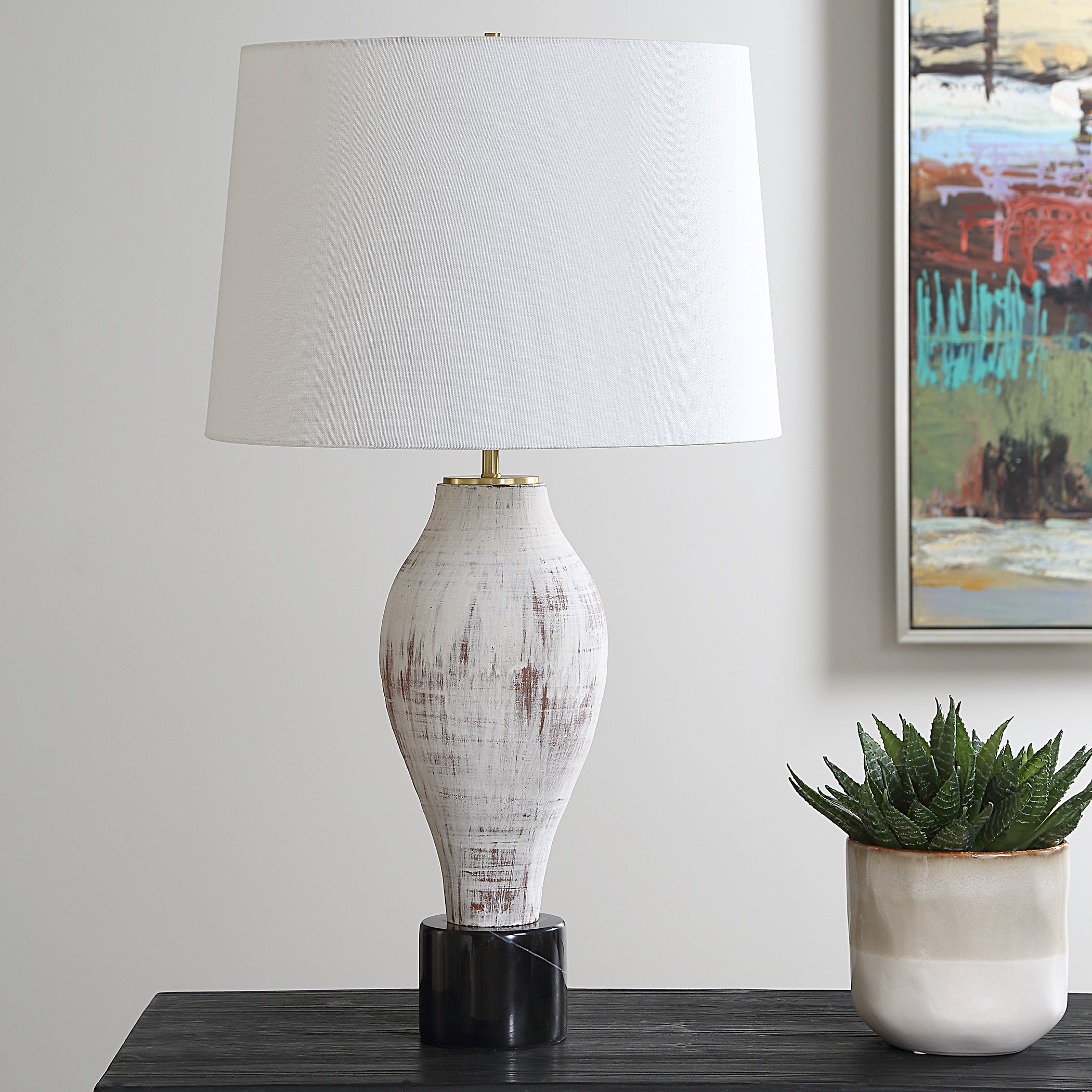Uttermost Lighting Uttermost Magdaline Rustic Table Lamp