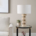 Uttermost Lighting Uttermost Makani Travertine Table Lamp
