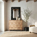 Uttermost Home Decor Uttermost Malosi Black Carved Mirror