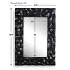 Uttermost Home Decor Uttermost Malosi Black Carved Mirror