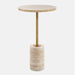 Uttermost Home Decor Uttermost Malya Travertine Accent Table