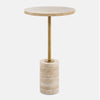 Uttermost Home Decor Uttermost Malya Travertine Accent Table