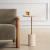 Uttermost Home Decor Uttermost Malya Travertine Accent Table