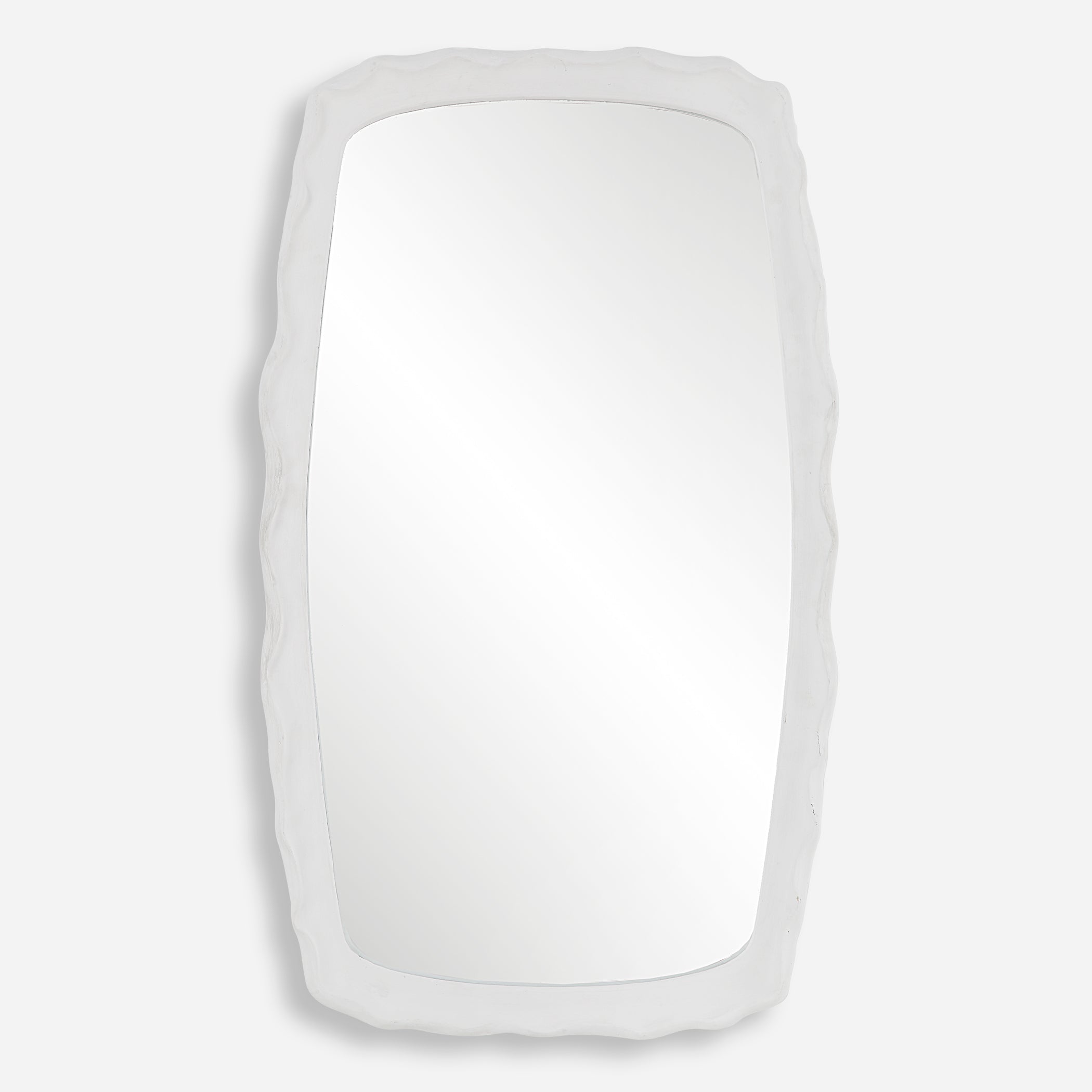 Uttermost Home Decor Uttermost Marbella White Mirror
