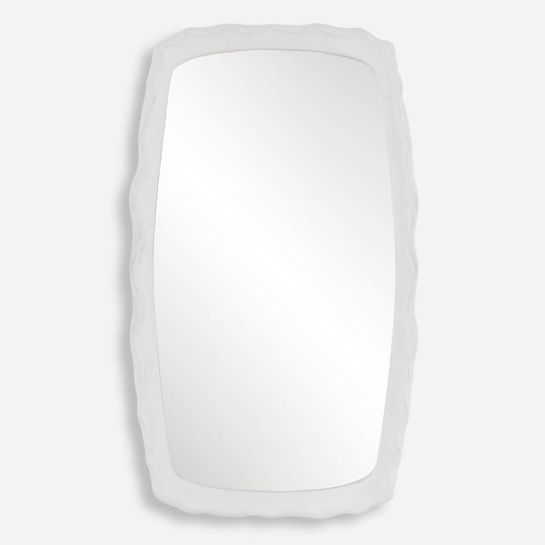 Uttermost Home Decor Uttermost Marbella White Mirror