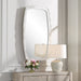 Uttermost Home Decor Uttermost Marbella White Mirror