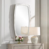 Uttermost Home Decor Uttermost Marbella White Mirror