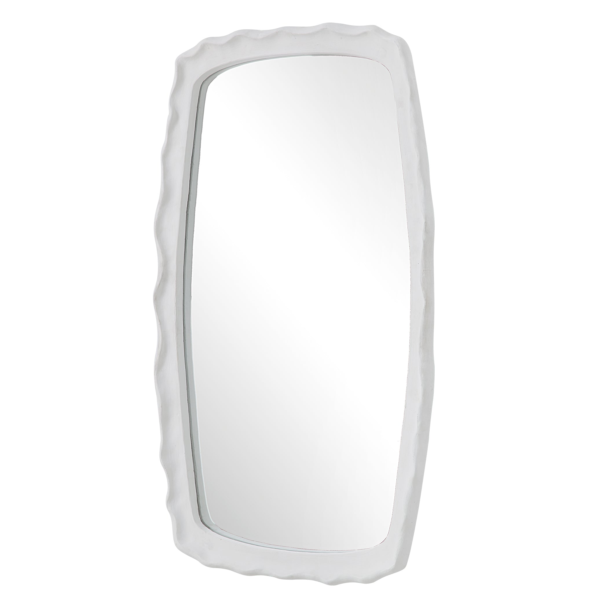 Uttermost Home Decor Uttermost Marbella White Mirror