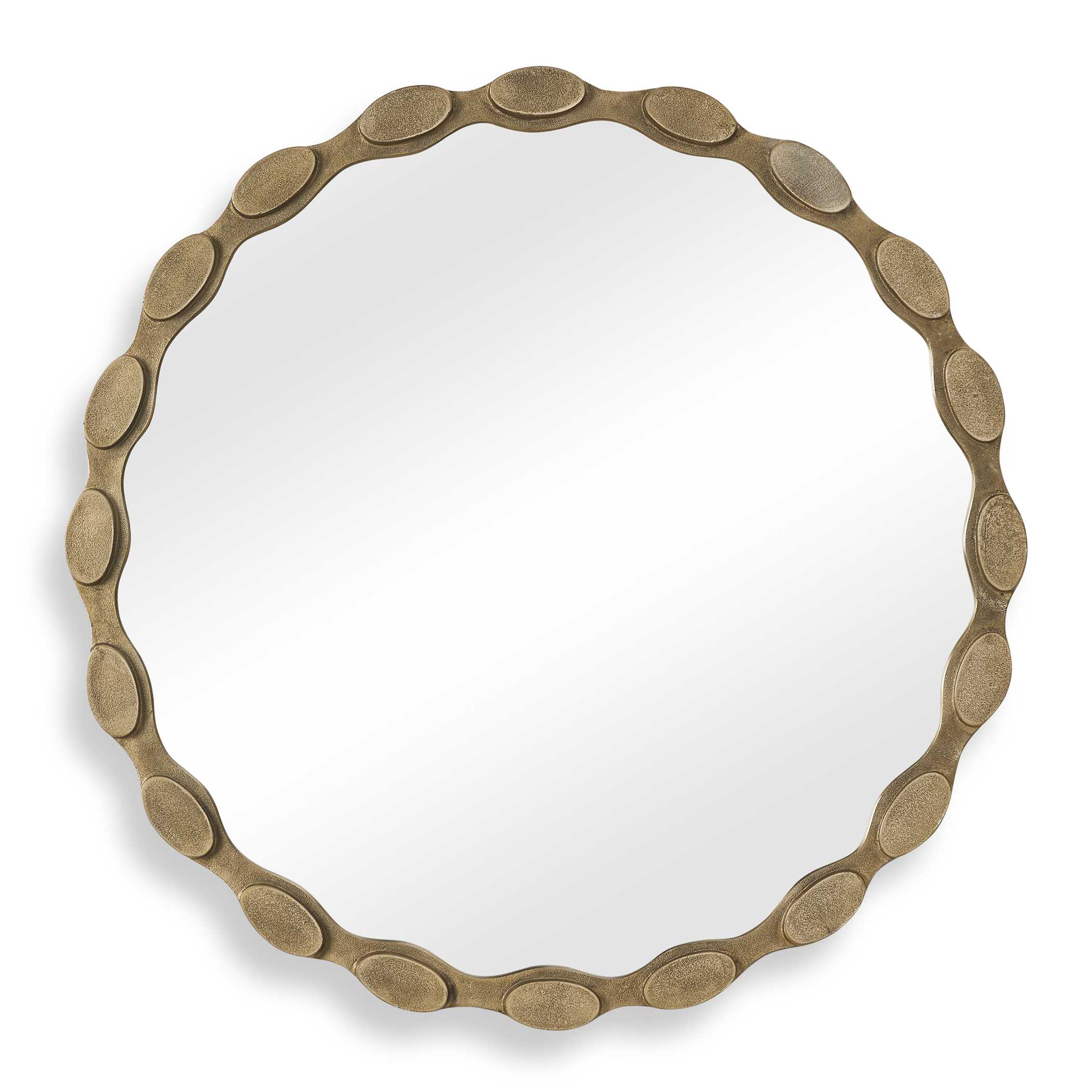Uttermost Home Decor Uttermost Marietta Round Brass Mirror